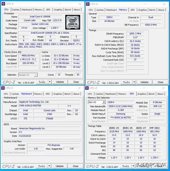 第十代酷睿corei910900k与i510600k评测