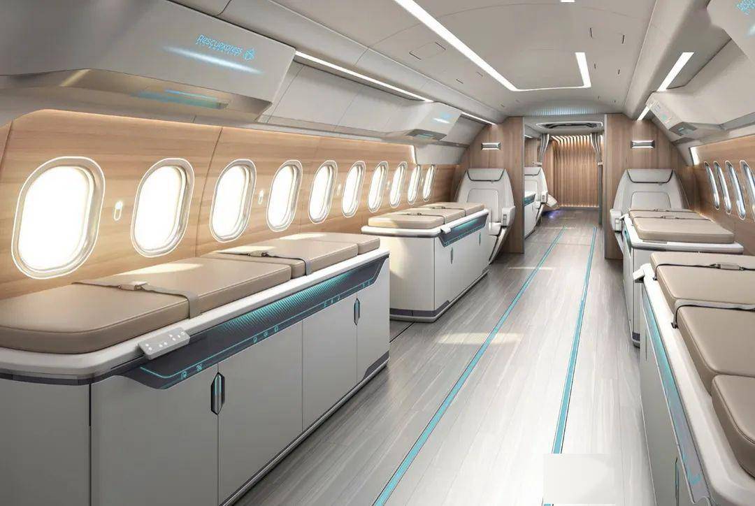 "上海设计100 "arj21医疗救援机项目充分吸收arj21飞机内饰设计经验