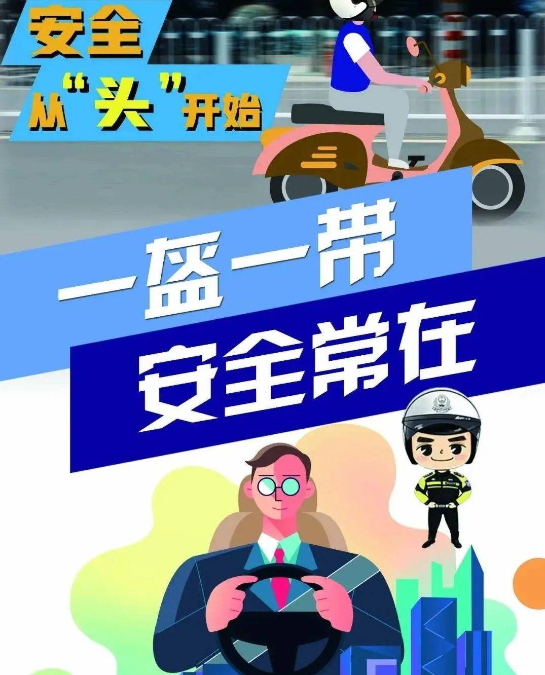 【创城进行时】《沧州交警致广大驾驶人的一封信》——"一盔一带"安全
