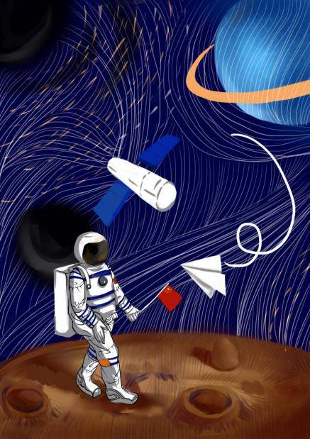 传承我是追梦人插画作品公布