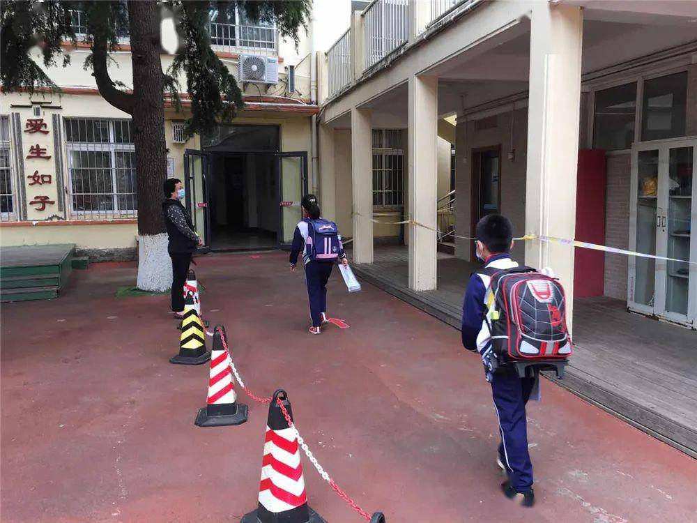 繁花盛开时,欢迎你归来 ——青岛上海支路小学复学第一天