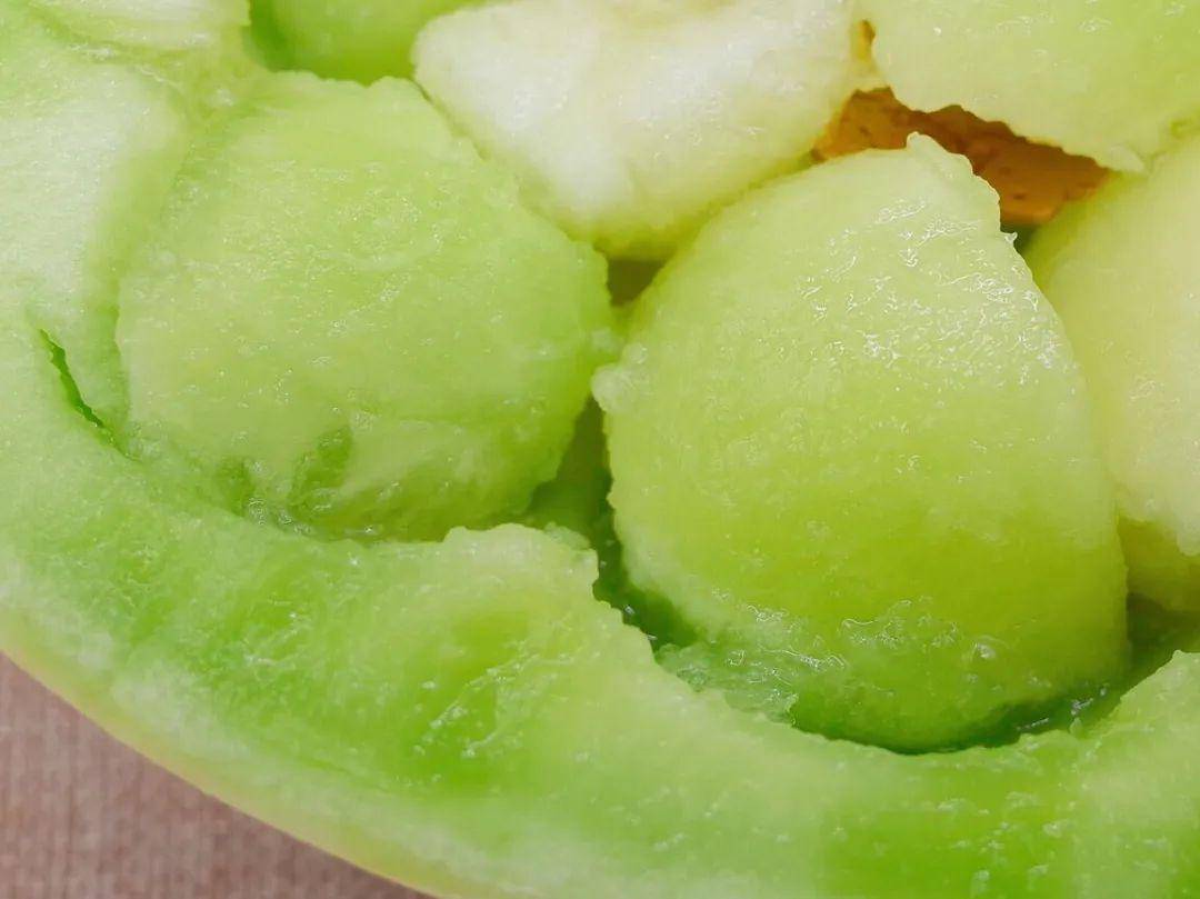 翡翠甜瓜:软糯冰甜透心的"天然植物雪糕"