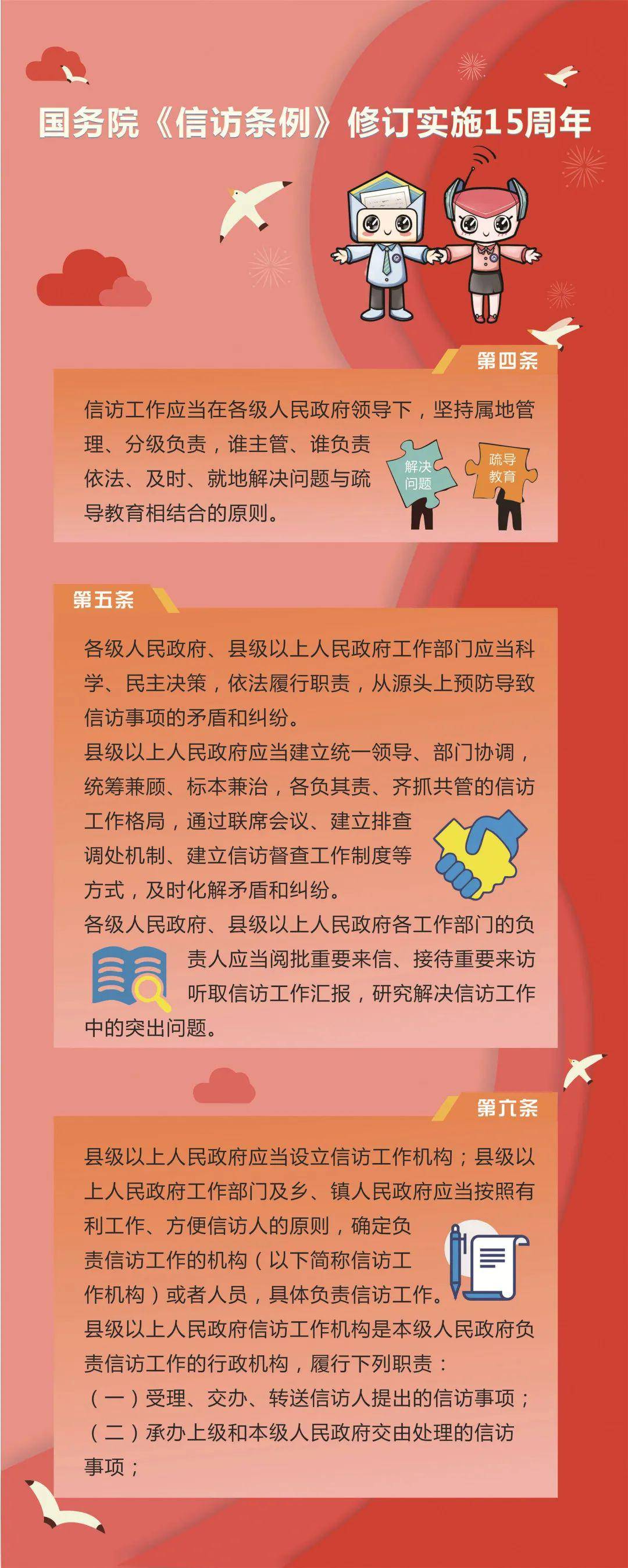 信訪法治宣傳月國務院信訪條例修訂實施15週年錫小信帶你學條例上篇