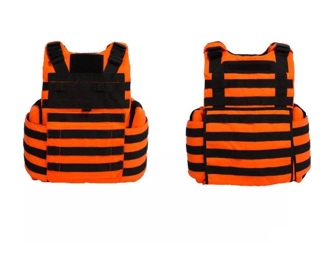 美国海军陆战队所装备的imtv战术背心,橙色由军事演习时的裁判穿着