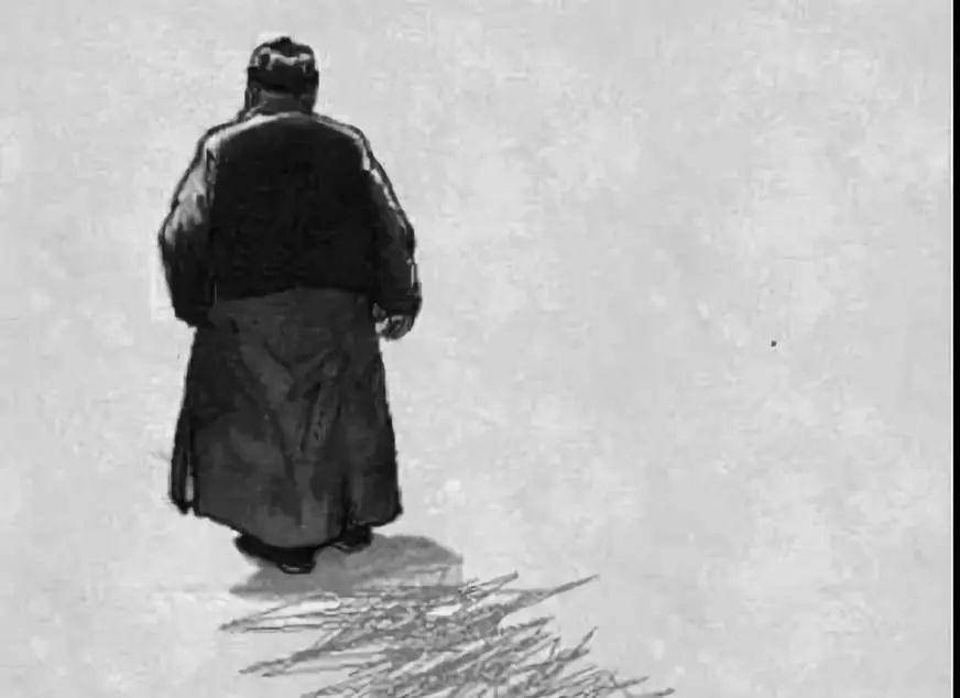 朱自清《背影》我看见他戴着黑布小帽,穿着黑布大马褂,深青布棉袍