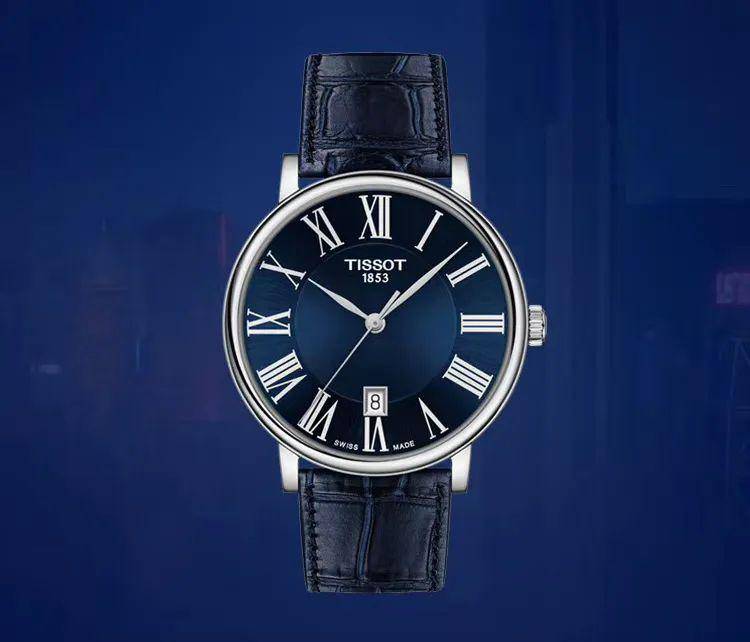 镶嵌入腕间深邃而又不失神秘取自于瑞士蓝湖的经典蓝杜鲁尔系列part