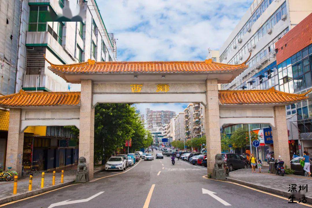 盐田新一村,共乐高树围新村,宝源新村,宝乐新村,永丰社区西乡就在坪洲