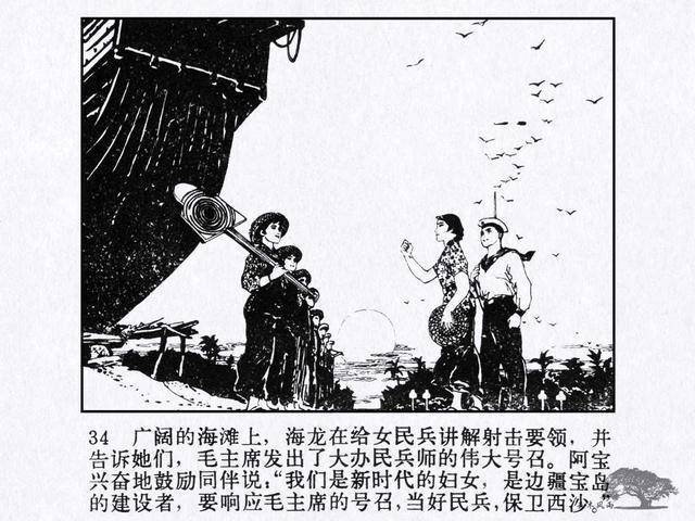 1976年连环画西沙儿女奇志篇