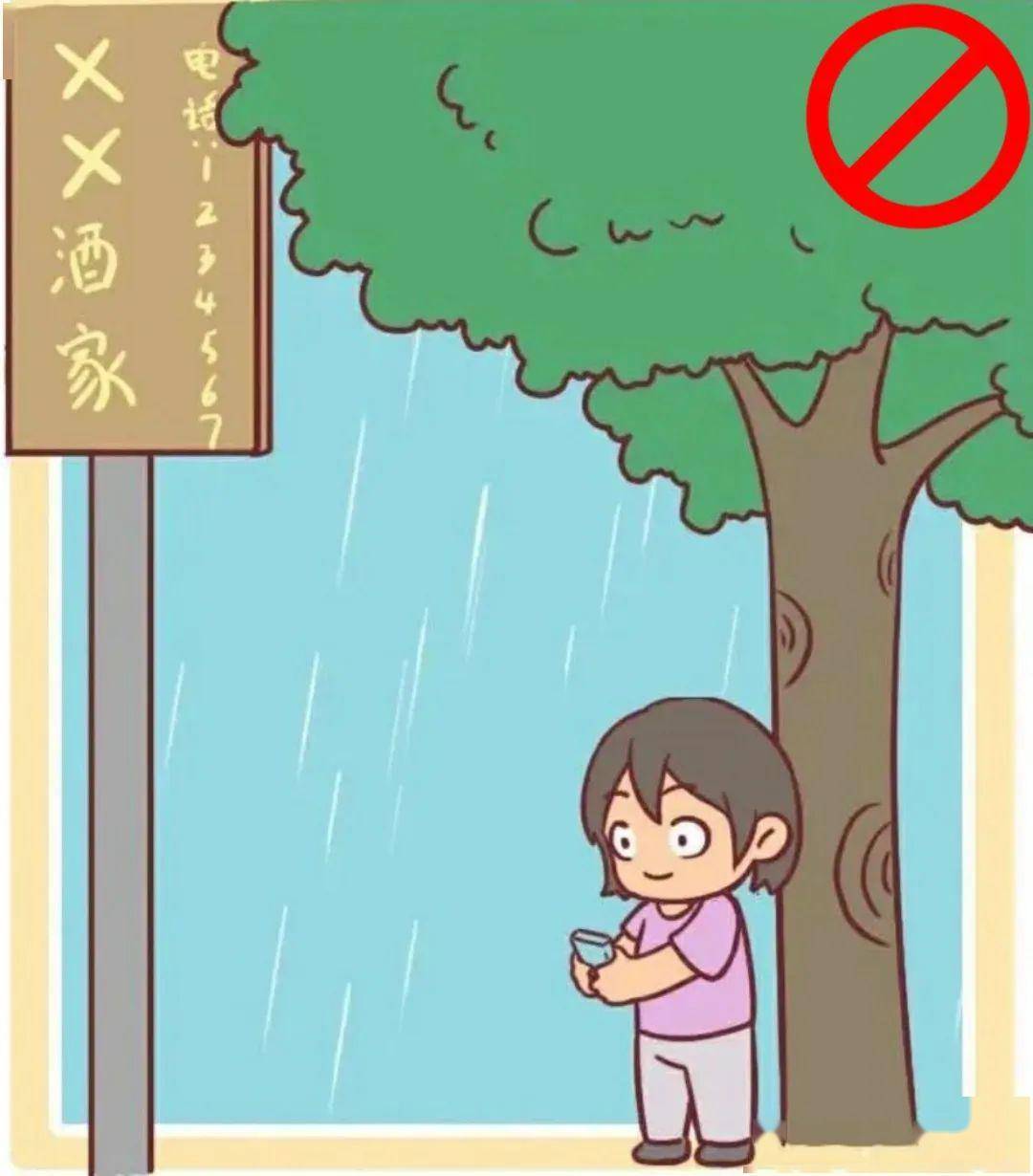 雷雨天气可别大意