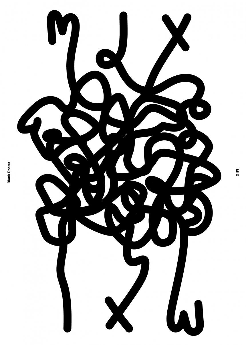 国际平面设计黑白视觉形态100案第一辑