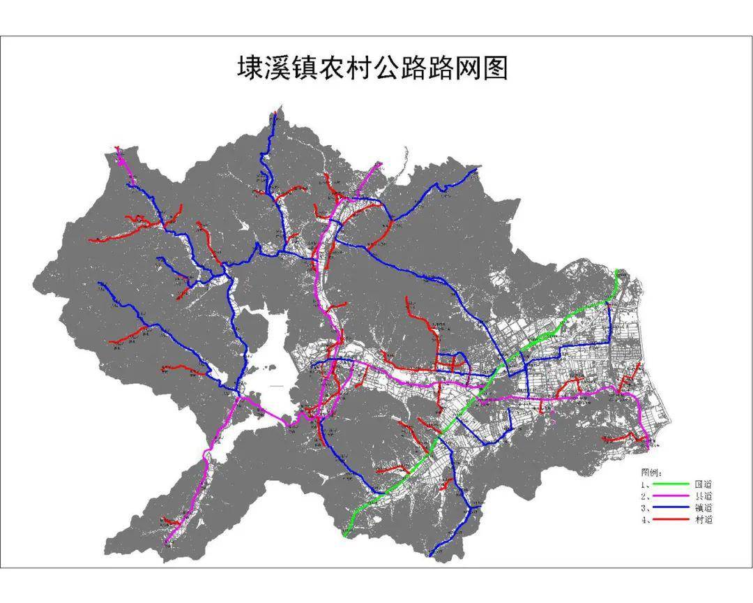 埭溪镇地图图片