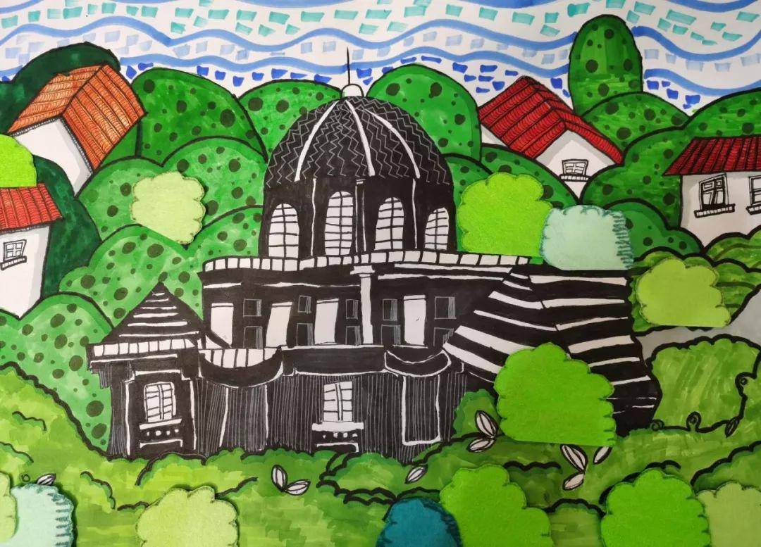 线上展览春芽有爱童心绘梦迎六一少儿书画线上作品展