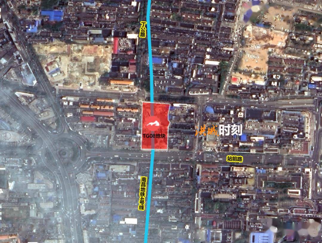 南昌地铁4号线丁公路南站,丁公路北站地块控规调整!