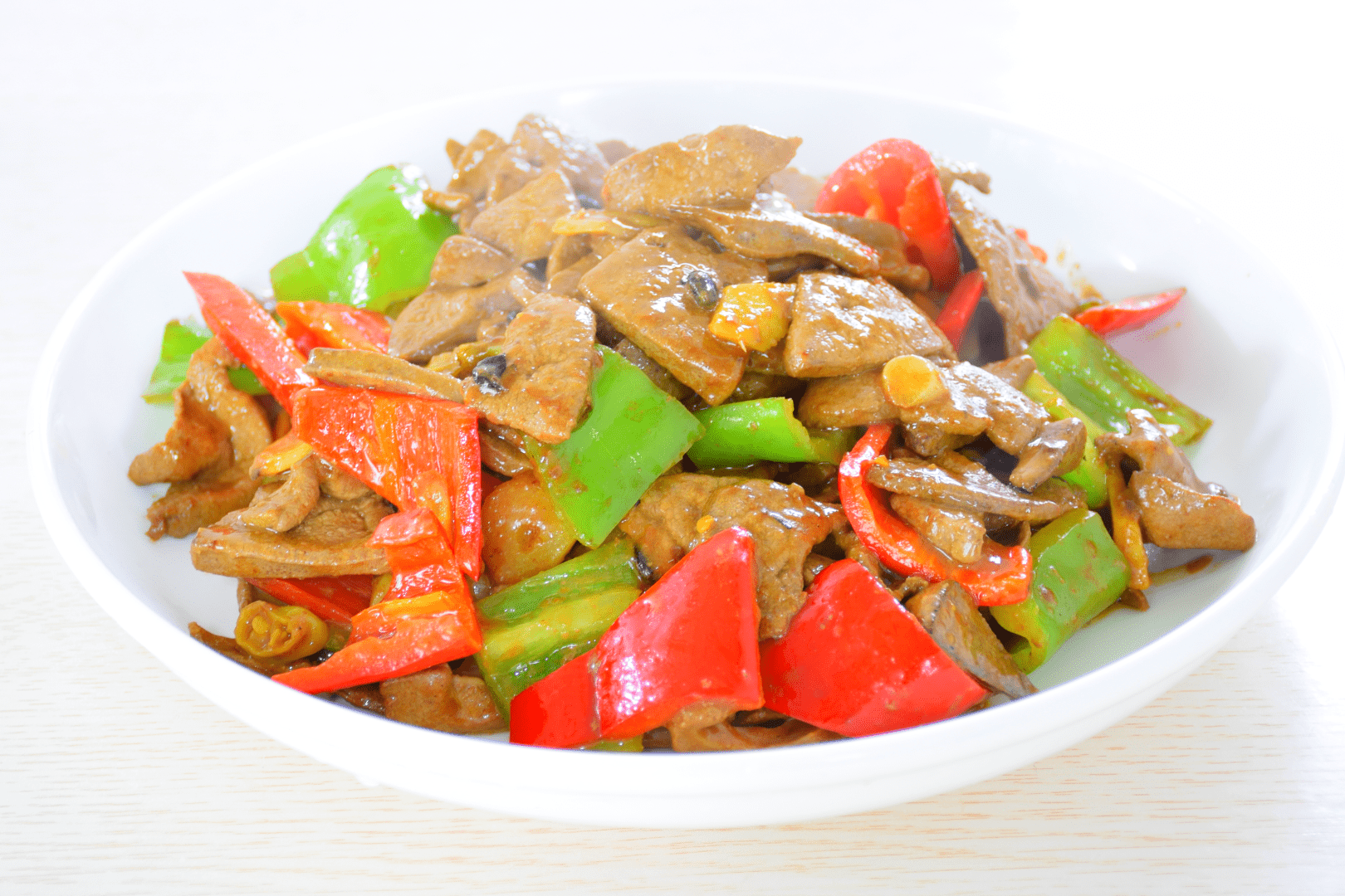 爆炒猪肝家庭做法配方和步骤全分享给你厨房小白也能学会