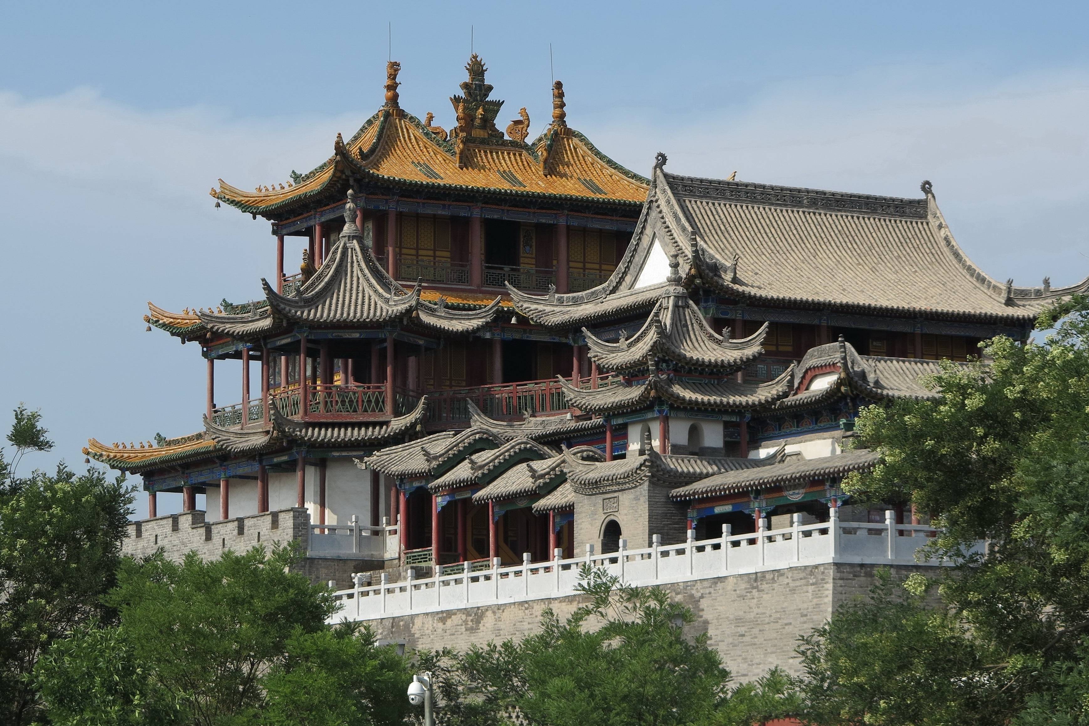 西北第一阁宁夏平罗玉皇阁