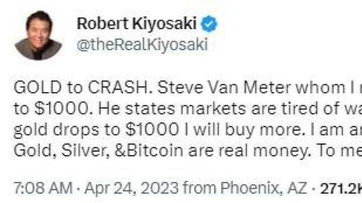 金价反弹烟雾弹，会因比特币高挂钩暴跌吗？