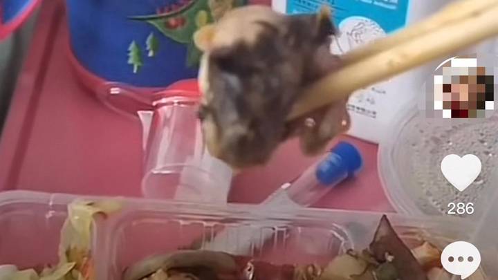 网友称在医院食堂吃烧鸭吃出老鼠头，医院回应暂不能下结论，你怎么看？