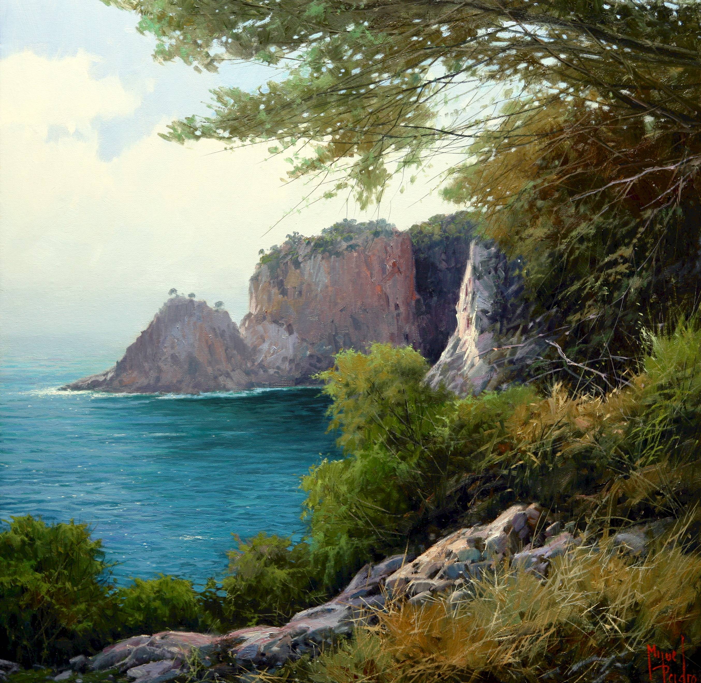 印象派风景画家米格尔佩德罗现实主义风格令人印象深刻