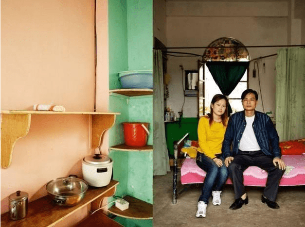 4人住在工厂夫妻房看的直呼住不下去