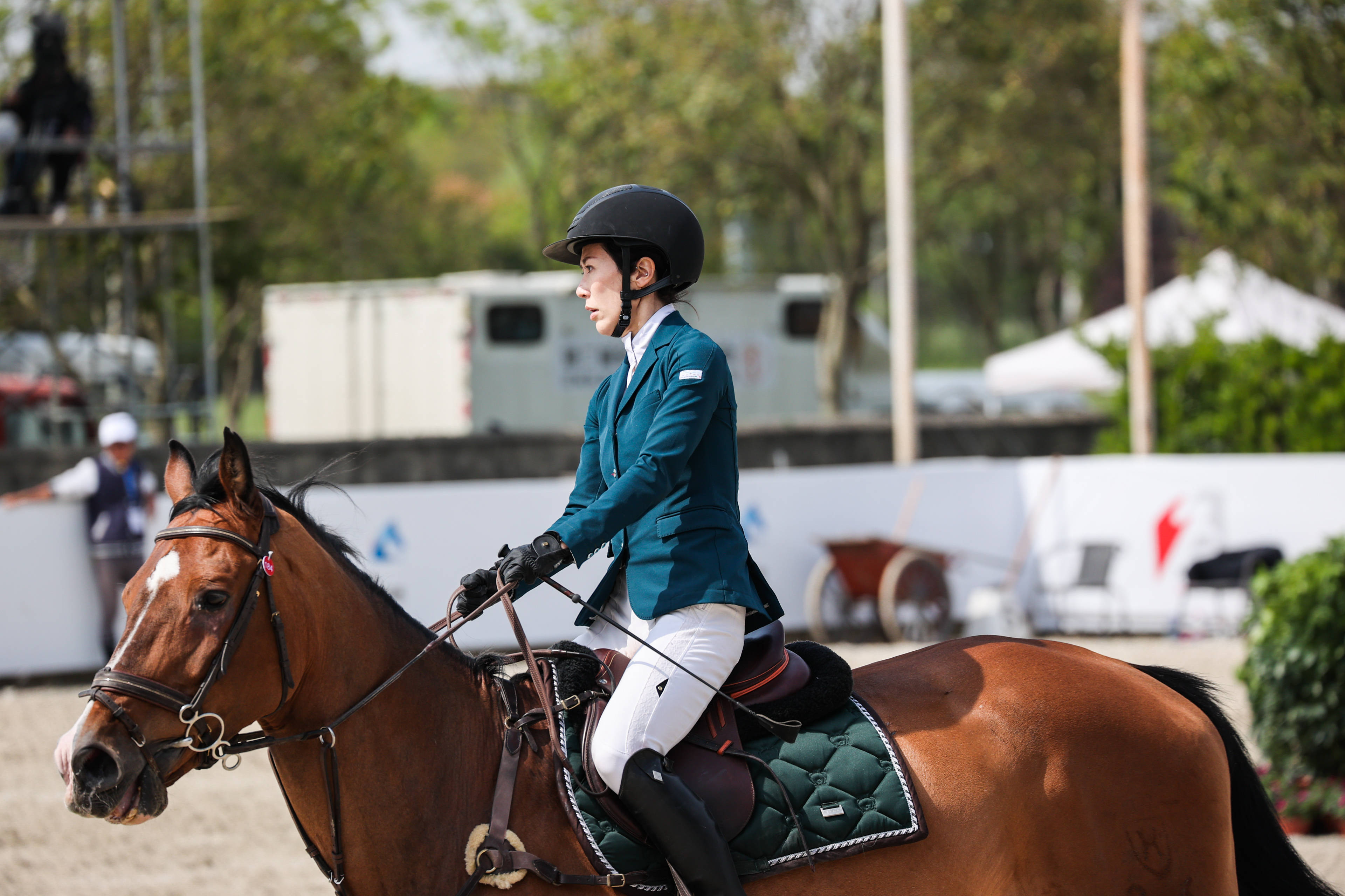 组图:长三角马术青少年联赛100cm级别精彩瞬间