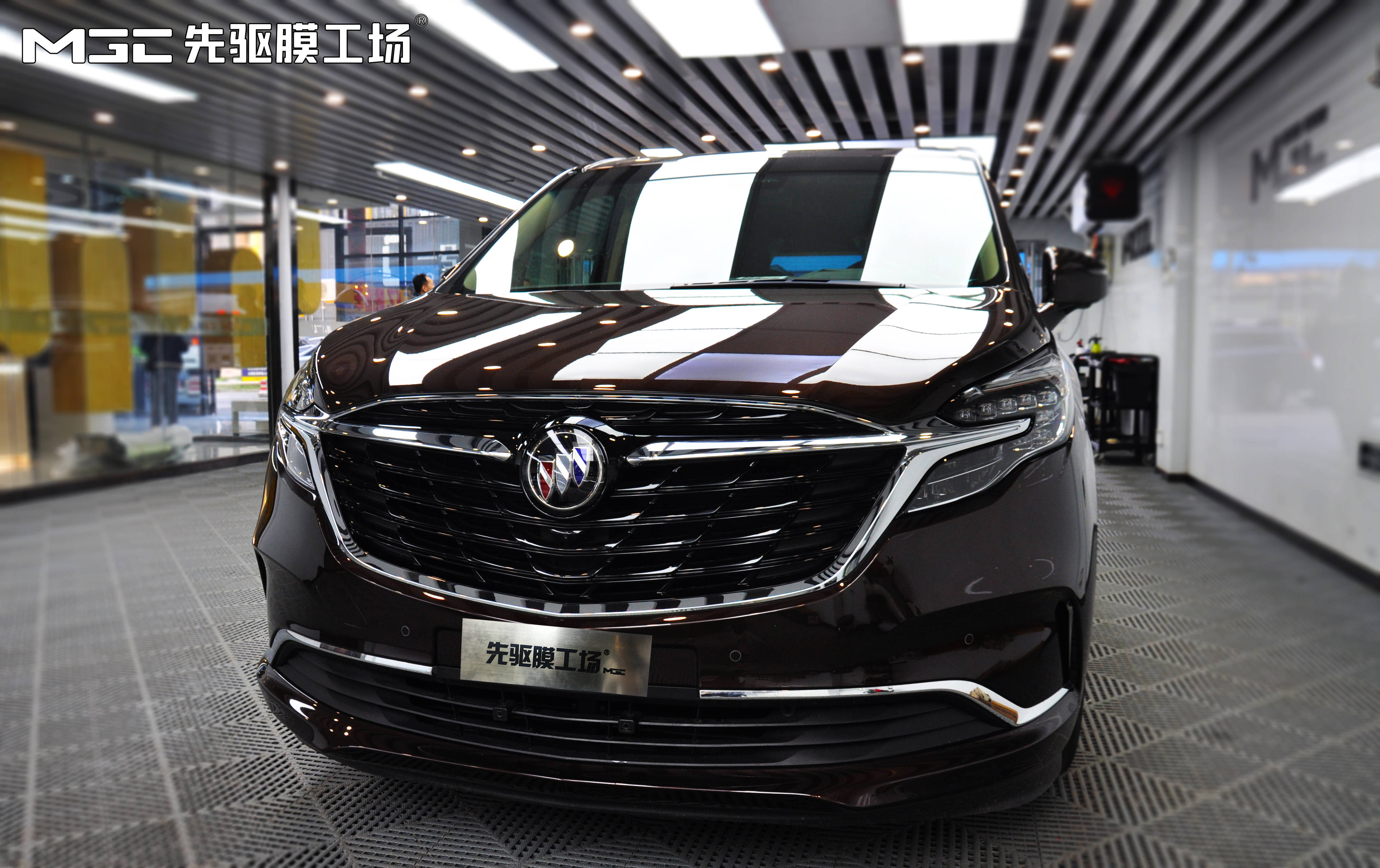 巧克力褐 |别克gl8es 653t装贴威固v100漆面保护膜