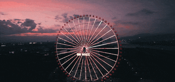 打卡新慕欢乐园创新余干美好新生活解锁108米摩天轮浪漫体验