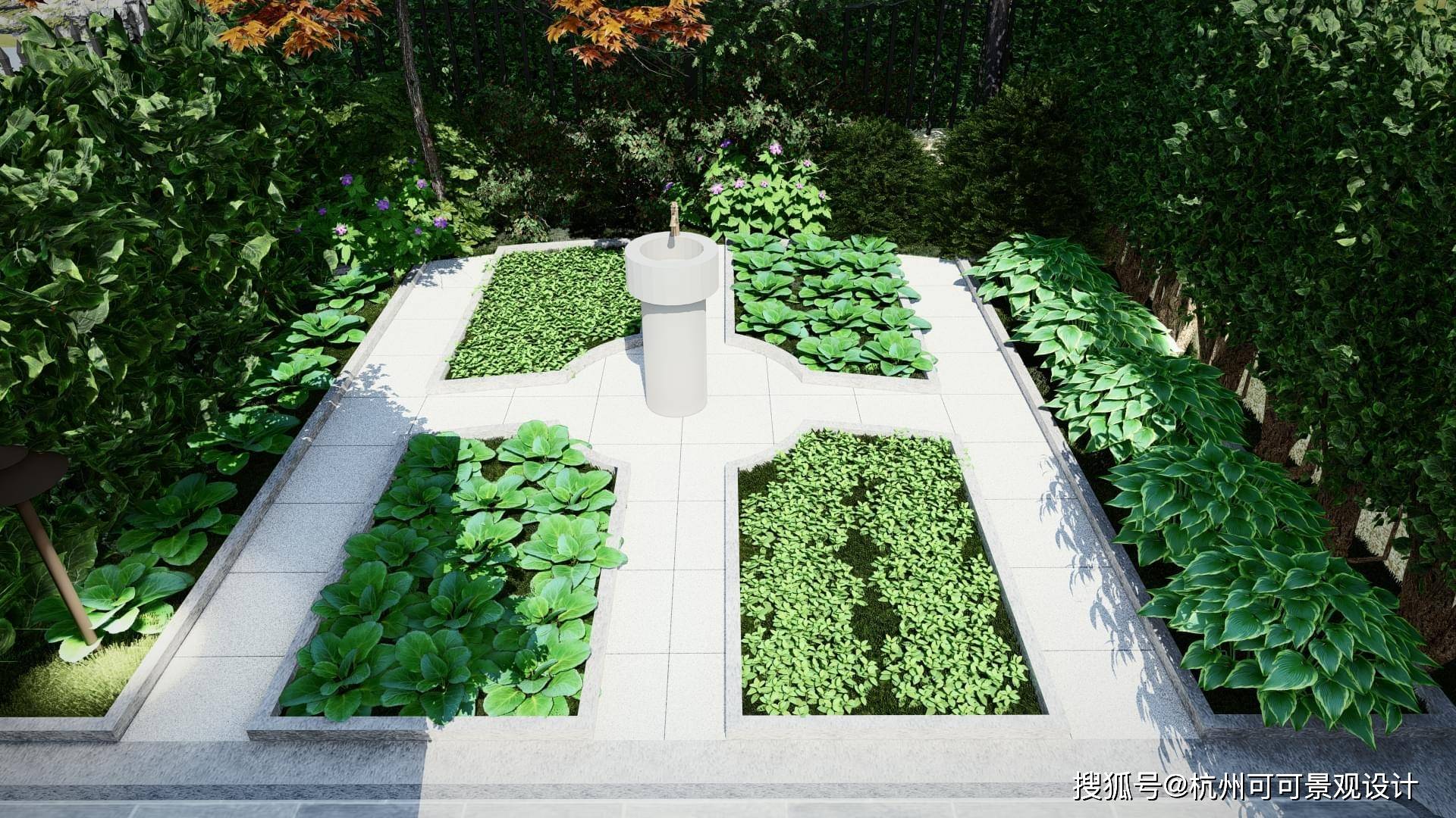 别墅花园设计花园一角怎么设计4个技巧瞬间提升花园格调