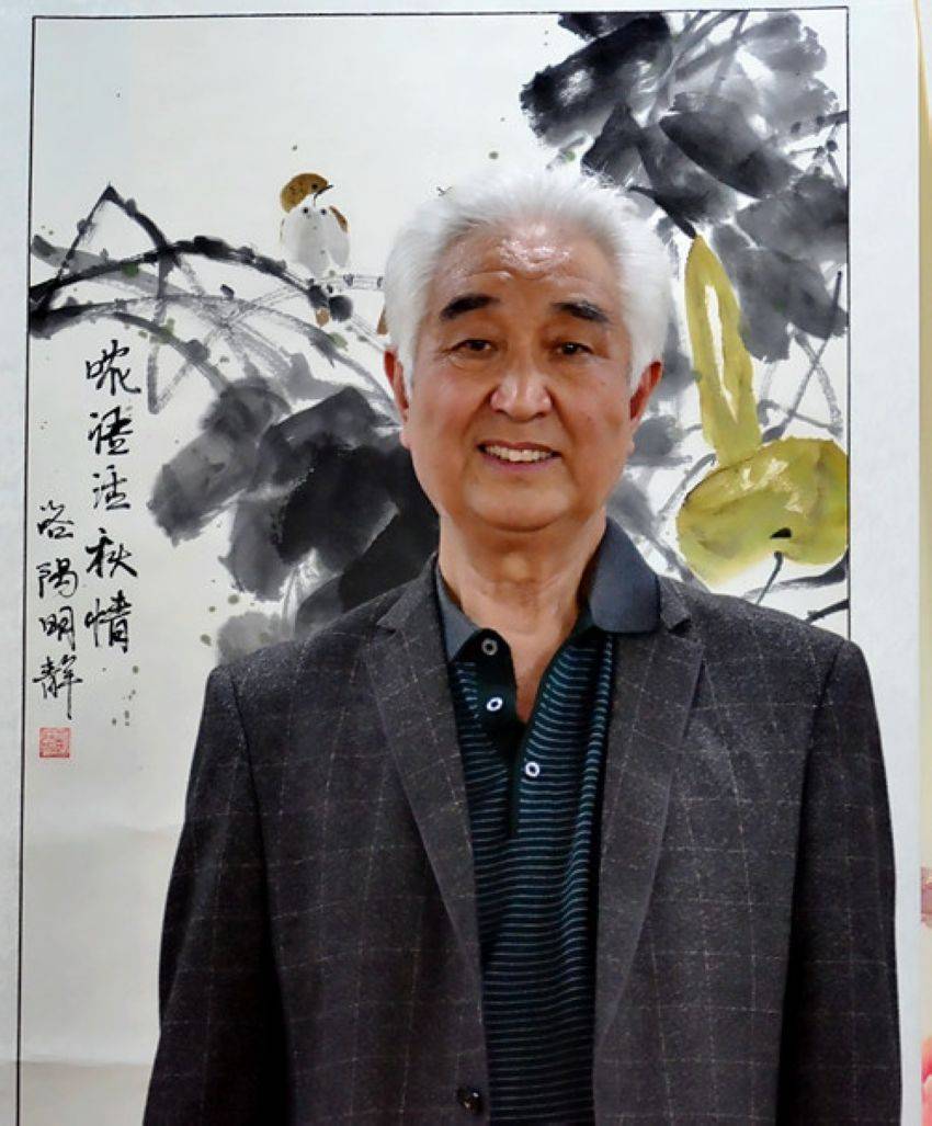 著名书法家郭志强现场挥毫泼墨