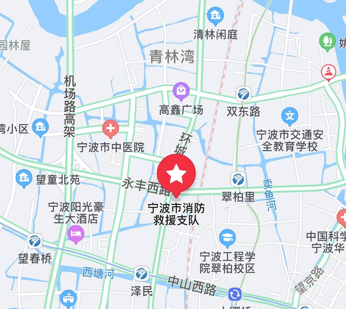 宁波海曙区详细地图图片