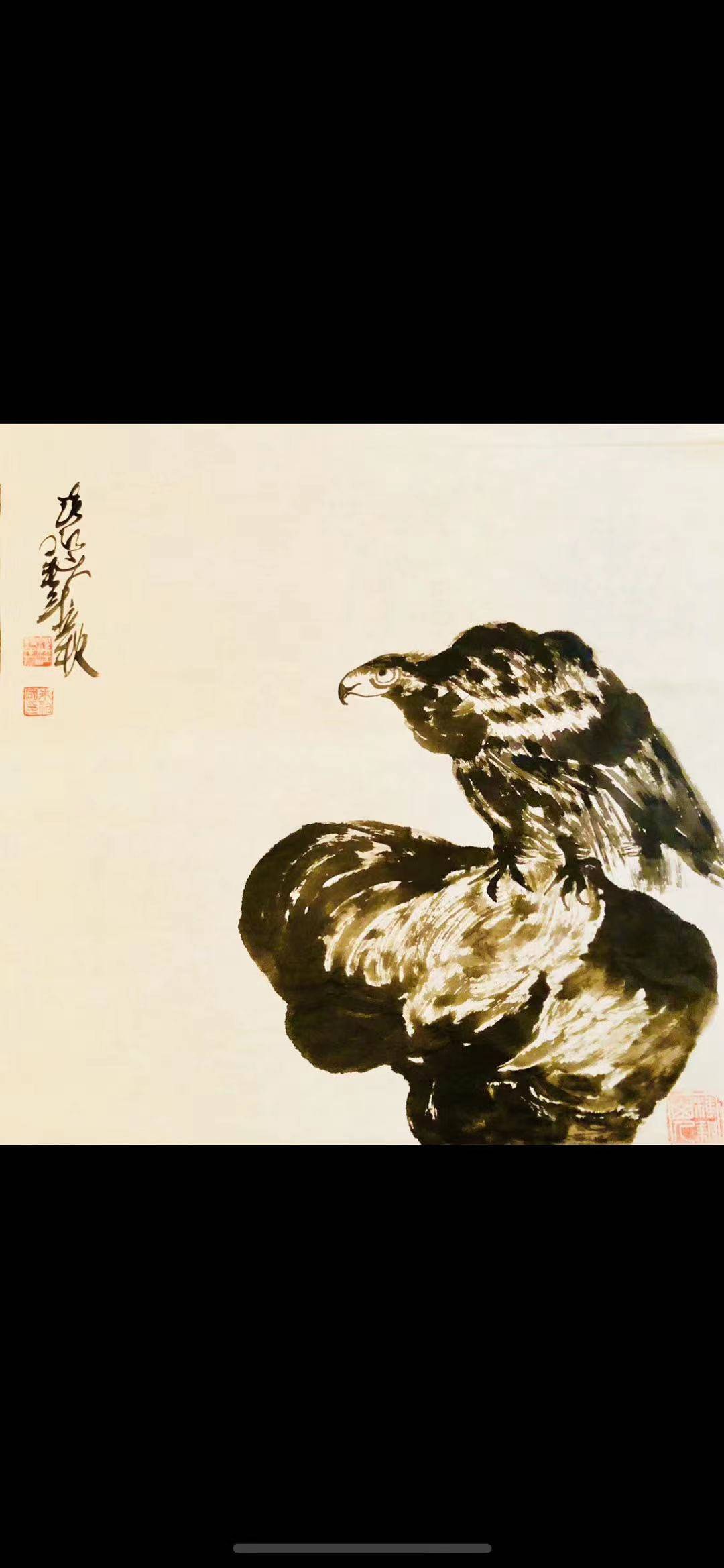 承古鼎新,意境融彻——指墨画艺术家朱祖国作品艺术价值_书画