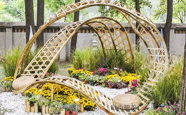 大型竹编艺术装置设计制作理念!