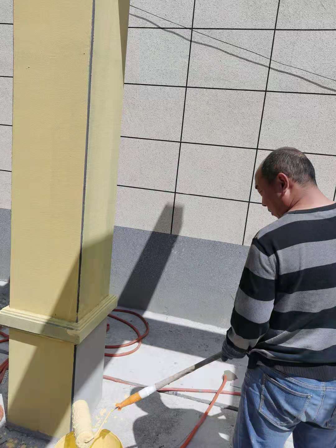 平凉真石漆厂家外墙真石漆施工面积你真的会算吗