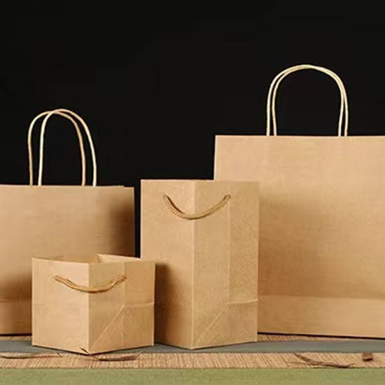 牛皮纸手提袋制作方法 印刷