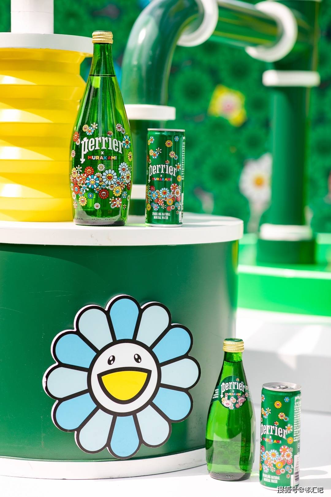 喝过矿泉水中的香槟吗巴黎水村上隆快闪店灵感大爆炸邻汇吧案例