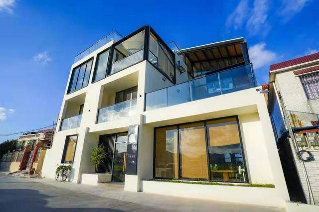 饱览田园风光中山崖口又一网红民宿开业