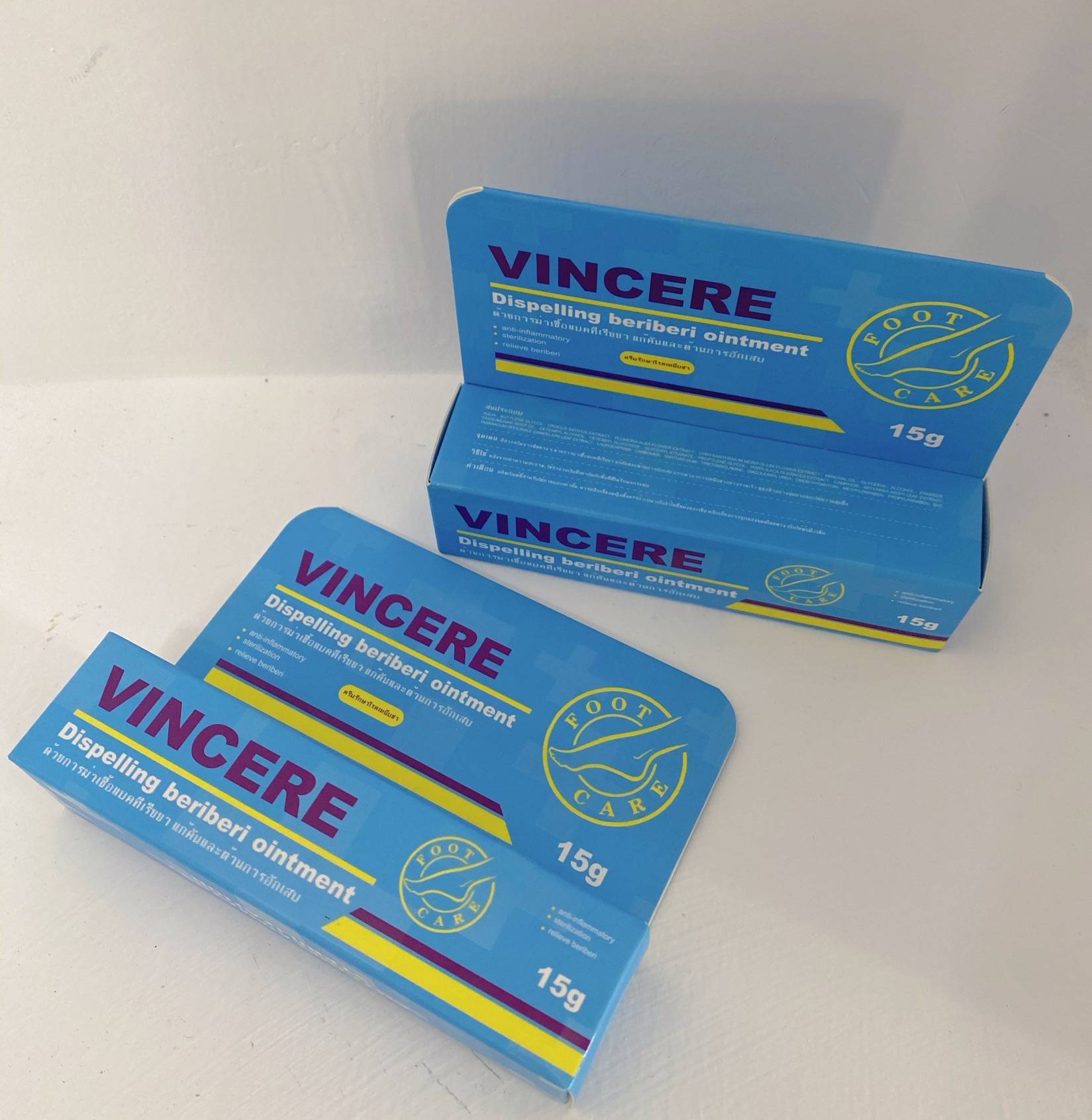 泰国vincere胜利牌脚气膏气味也十分好闻哦~出门喷一次,持续