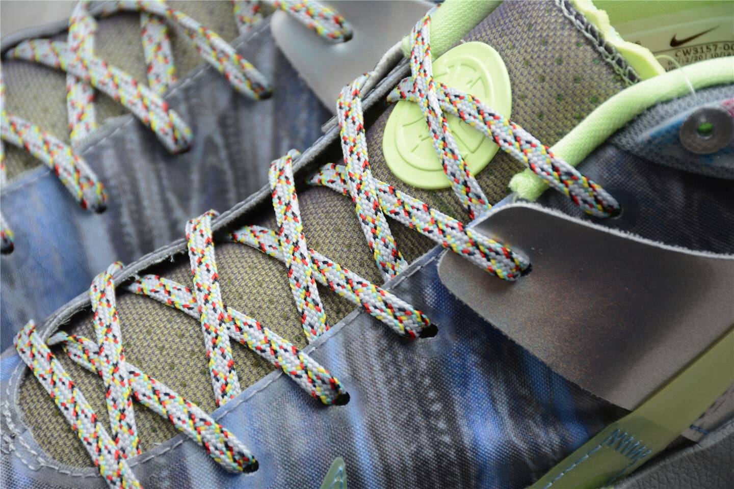 杜兰特kd13nikezoomallstar冰蓝绿水转印全明星篮球鞋