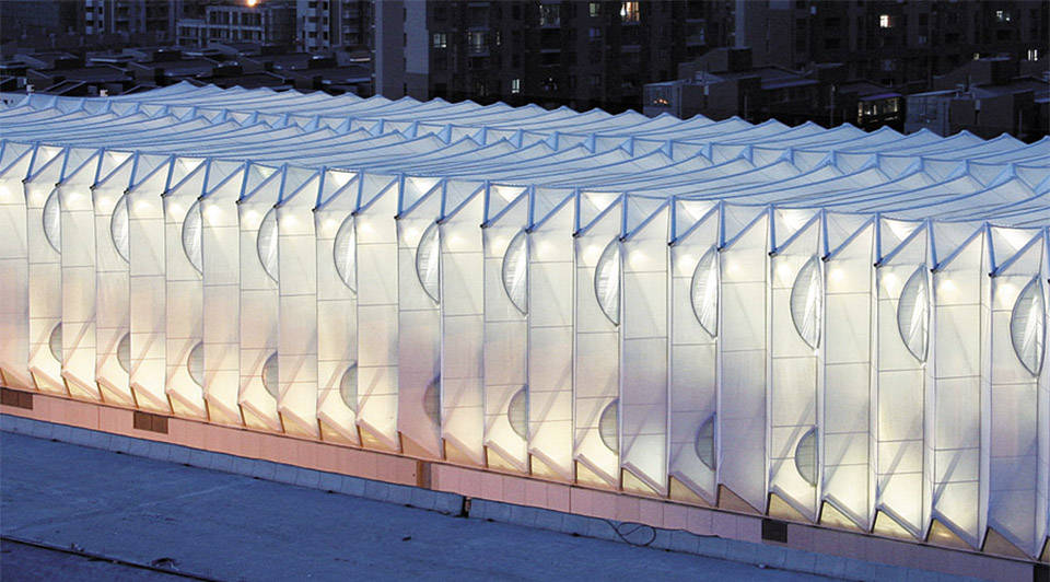 叹为观纸膜结构建筑设计师折出梦想的世界