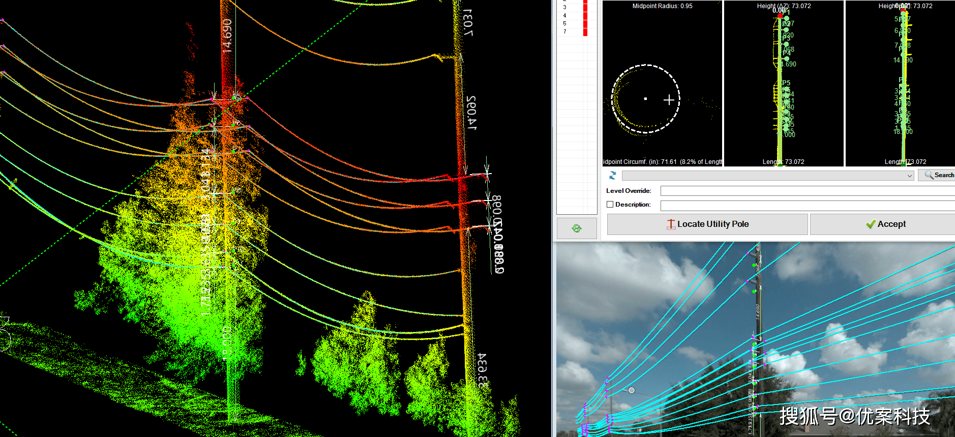 导线|【经验分享】LiDAR电力线路巡检——点云数据咋处理！？