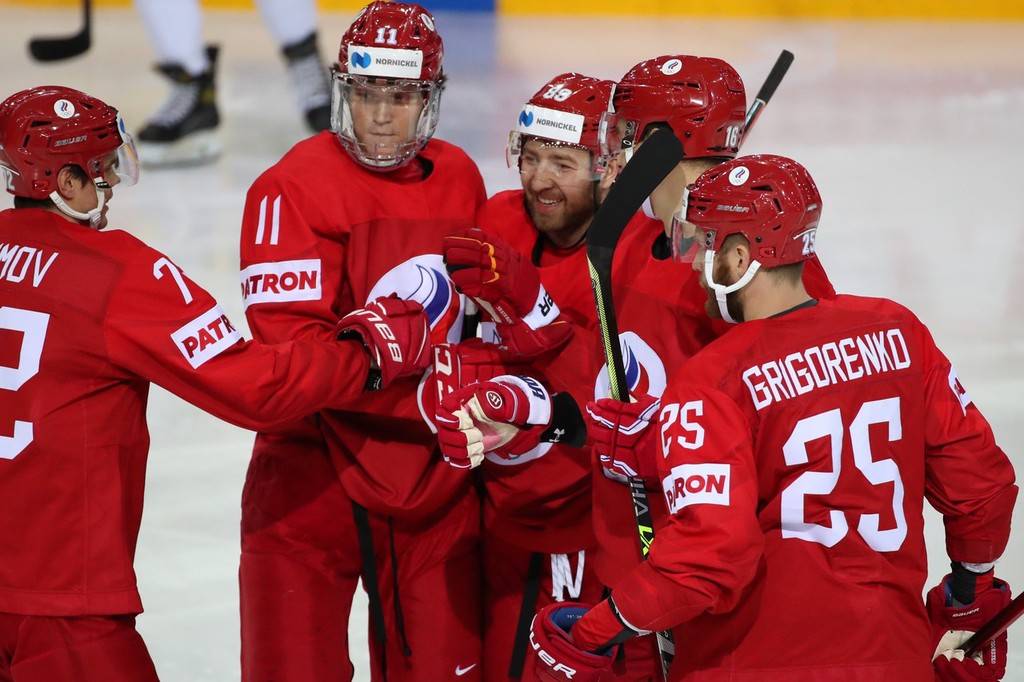 2021年冰球世锦赛小组赛a组俄罗斯60白俄罗斯