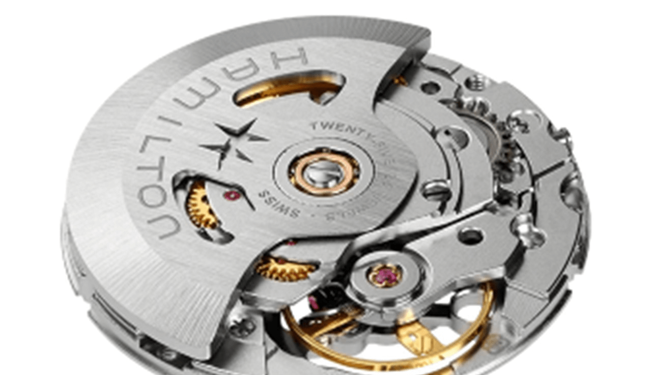 腕表搭载h-10自动上链机芯,这枚机芯本质上是由斯沃琪powermatic 80