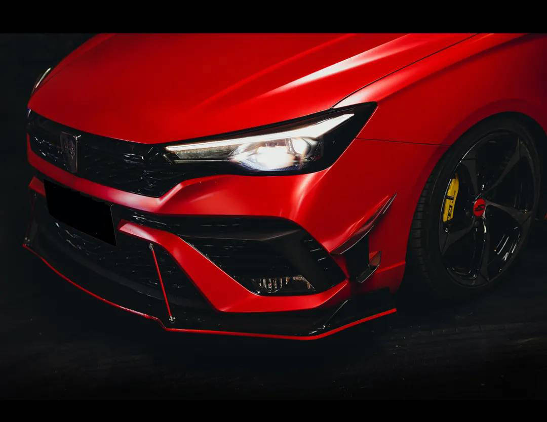 mosu膜速:改色膜电光金属红案例展示