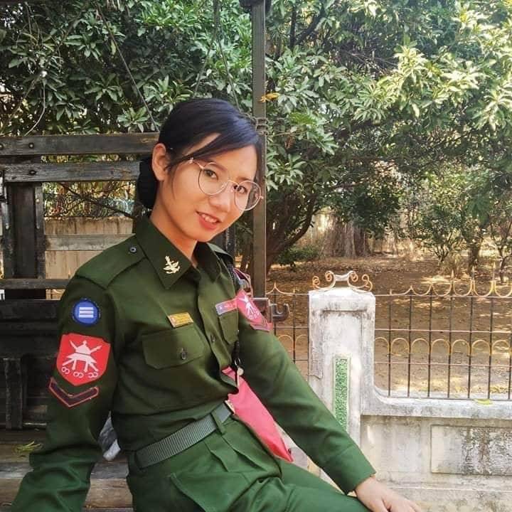 缅甸女兵阵亡图片