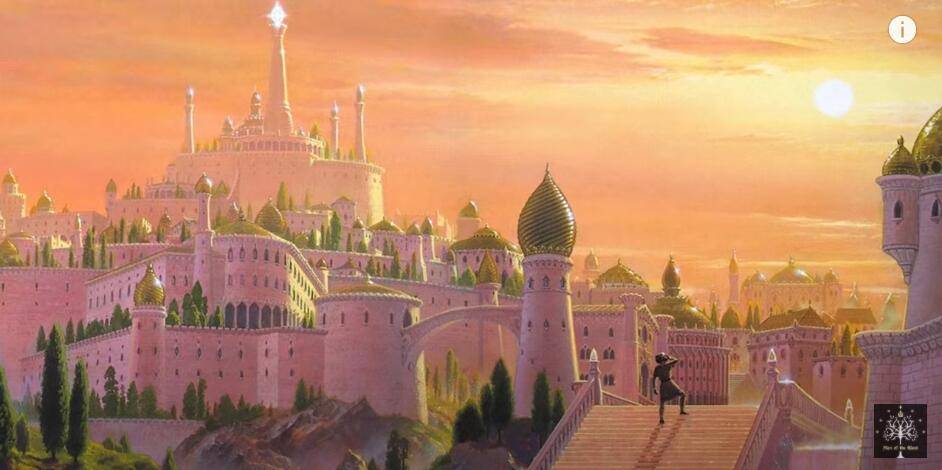 原创第一纪元中土世界的伟大精灵城市一