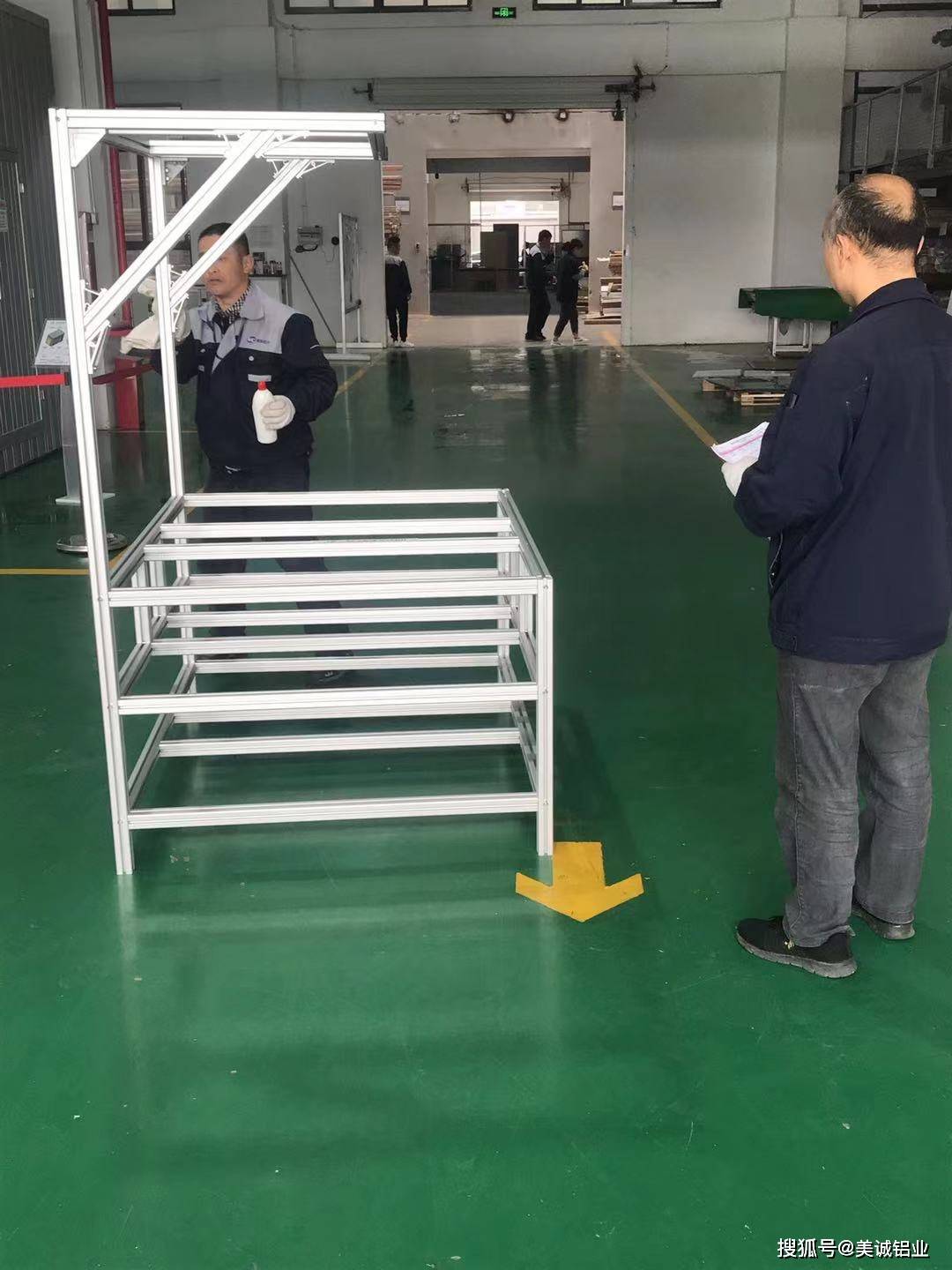 原创铝型材拼接框架案例