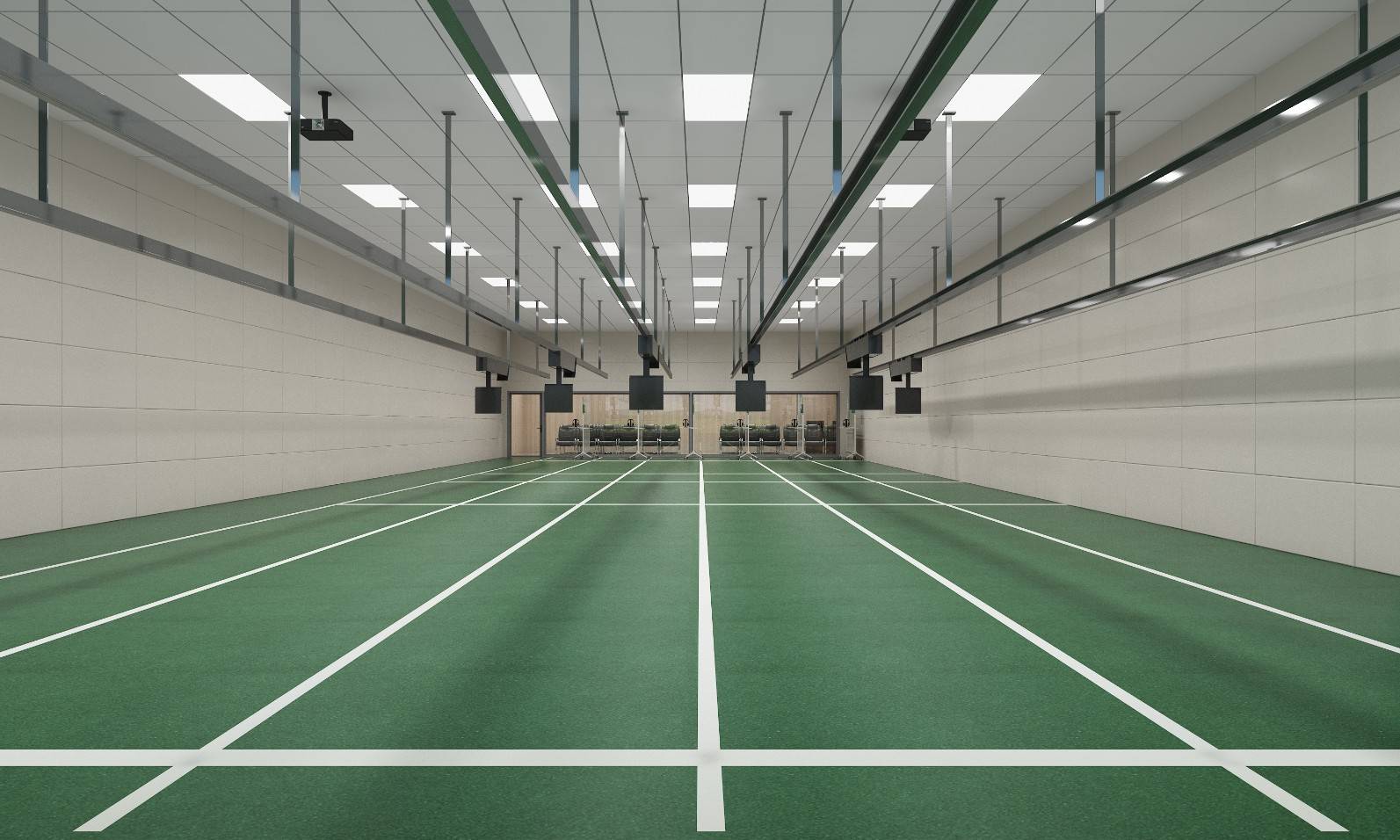 山东博裕电子工程有限公司-施工效果图_靶场