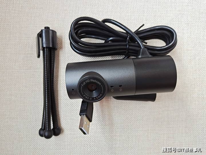 麦克风|内置扬声器和双麦克风 自带美颜 专为直播而生的1080P摄像头