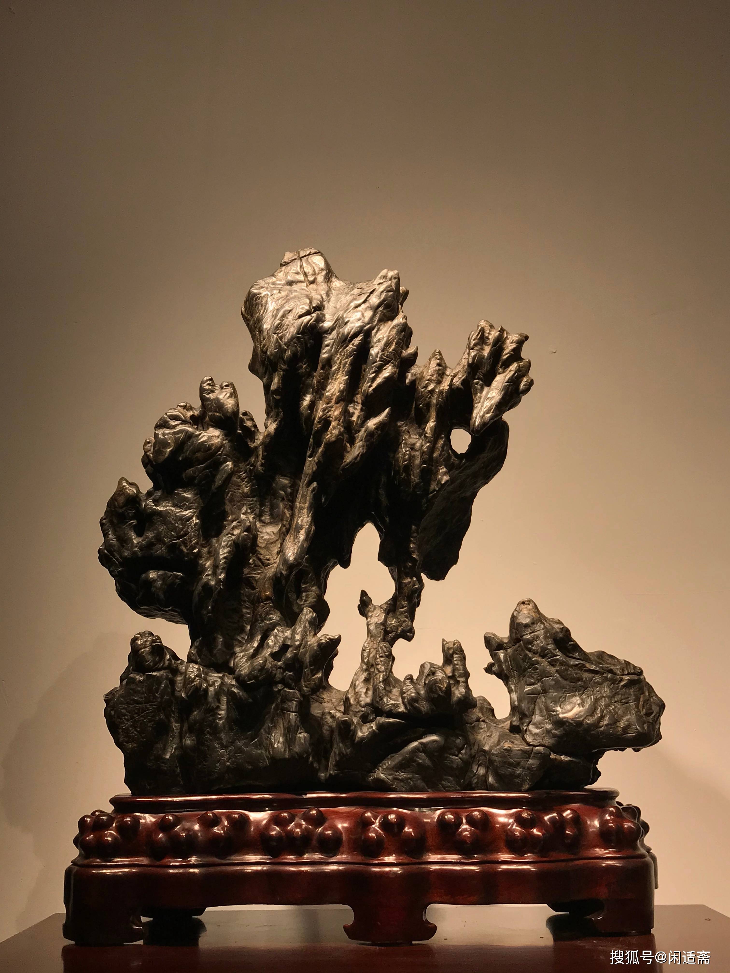 灵璧石精品山子