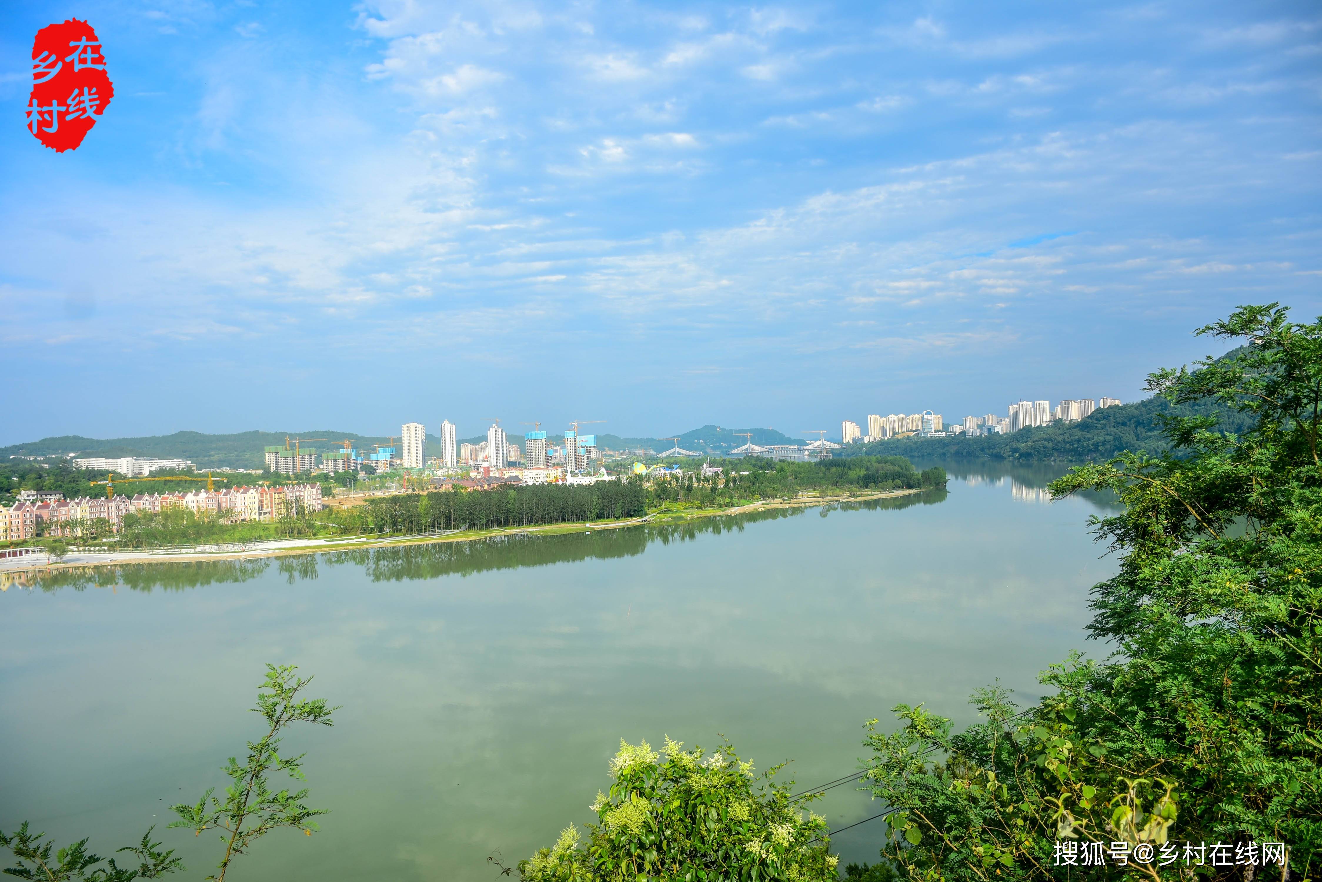 四川南充大美南部山水城市