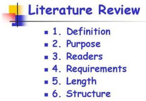 主题|一文带你搞定literature review